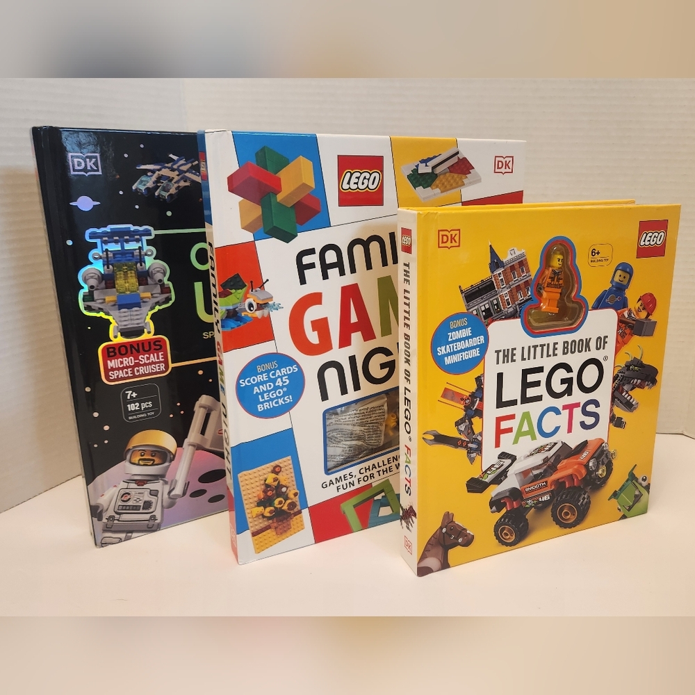 LEGO Books Set Of 3